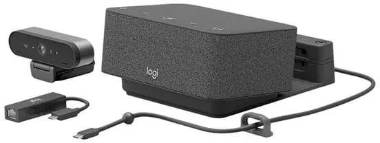Logitech Logi Dock Focus Room Kit - Videokonferenz-Kit